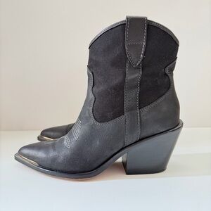 Dolce Vita Charcoal Heeled Boots